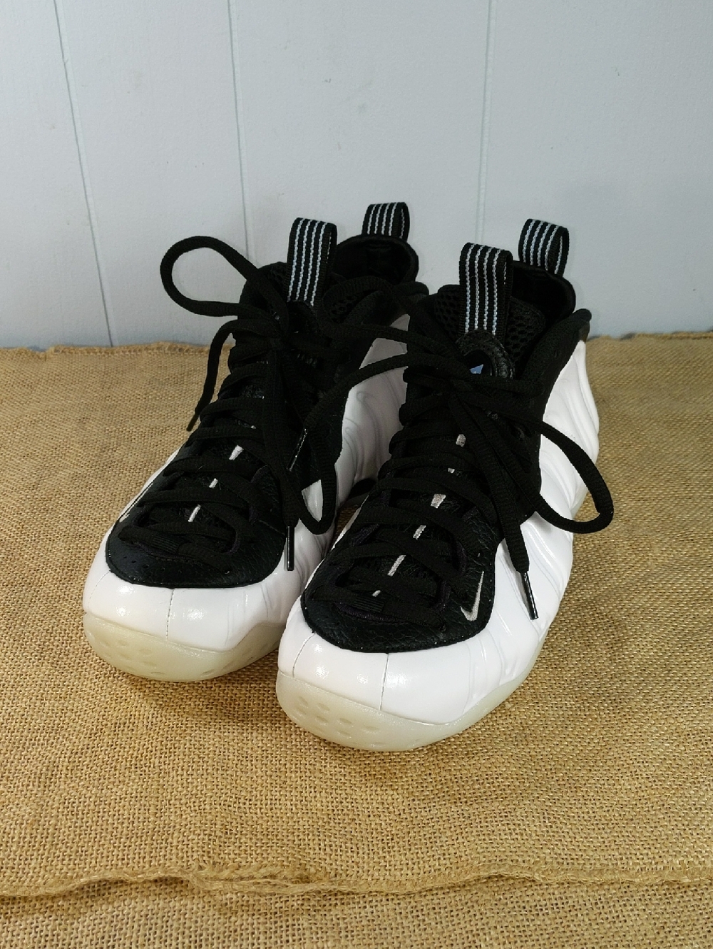 Nike Air Foamposite One 'Penny PE' Men's Basketball Shoes Sz 7, Black/White